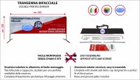 transenna bifacciale cm. 105x250